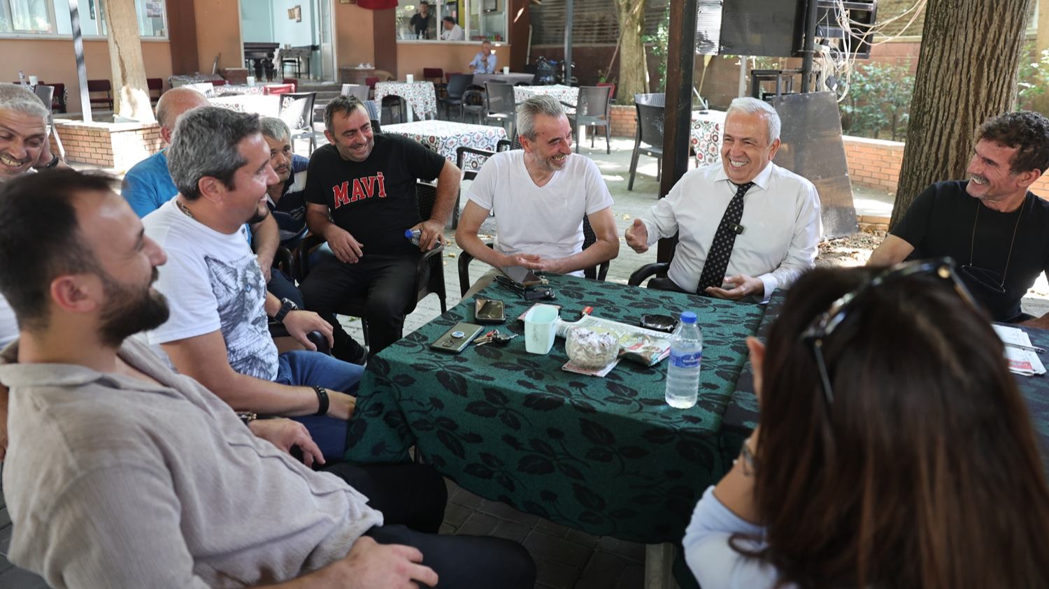 Şadi Özdemir Projeleri - Başkan Şadi Özdemir Demirci’de mahalle halkını dinledi  | 