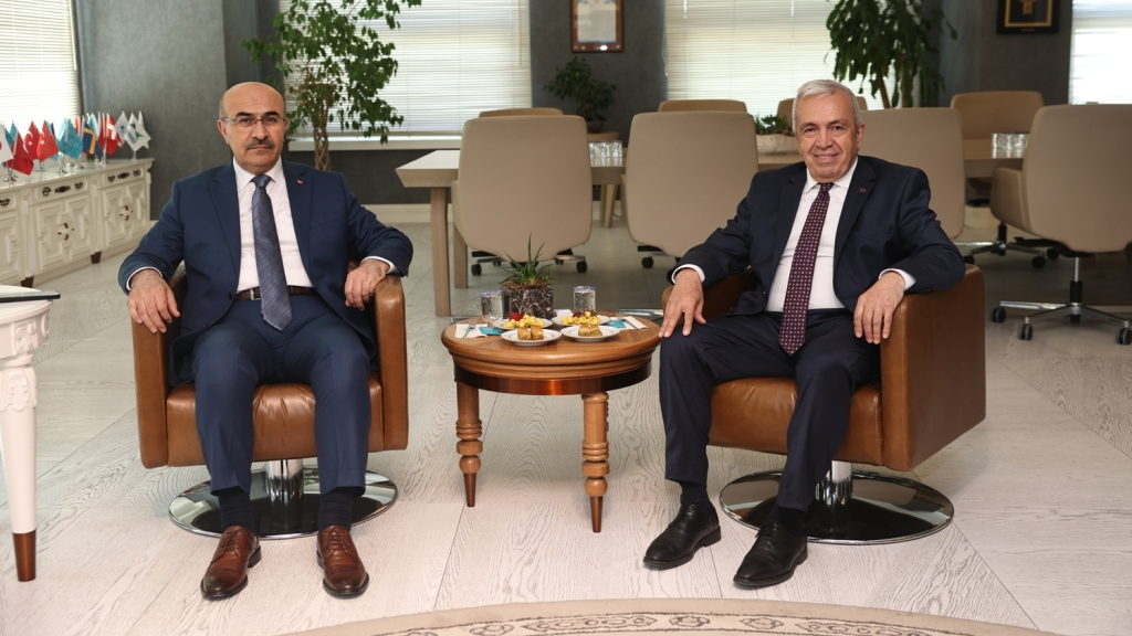 Şadi Özdemir Projeleri - Vali Mahmut Demirtaş’tan Başkan Şadi Özdemir’e ziyaret  | 