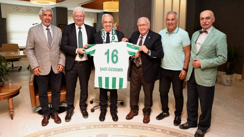 Şadi Özdemir Projeleri - Sinan Bür ve ekibinden Başkan Özdemir’e başarı ziyareti | 