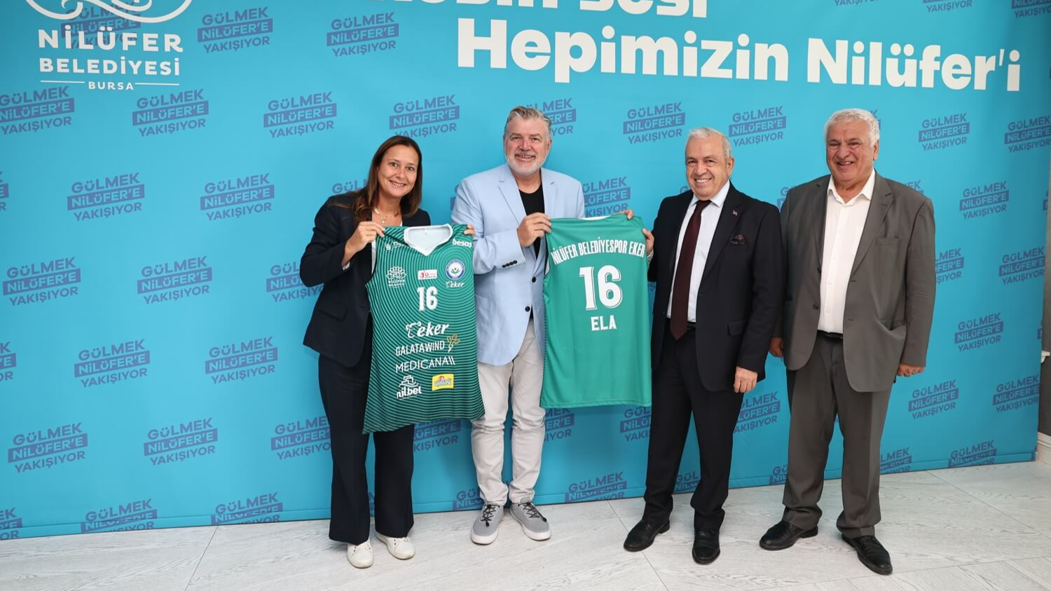 Şadi Özdemir Projeleri - Nilüfer Belediyespor Kadın Voleybol Takımı’nın ana sponsoru Eker  | 