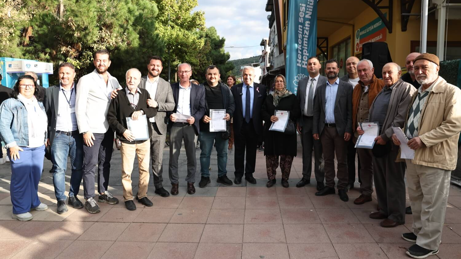 Şadi Özdemir Projeleri - Çalı Mahallesi’nde tapu sevinci  | 