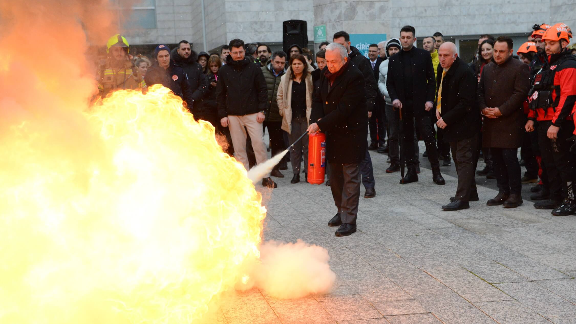 Şadi Özdemir Projeleri - Nilüfer Belediyesi’nde yangın tatbikatı  | 