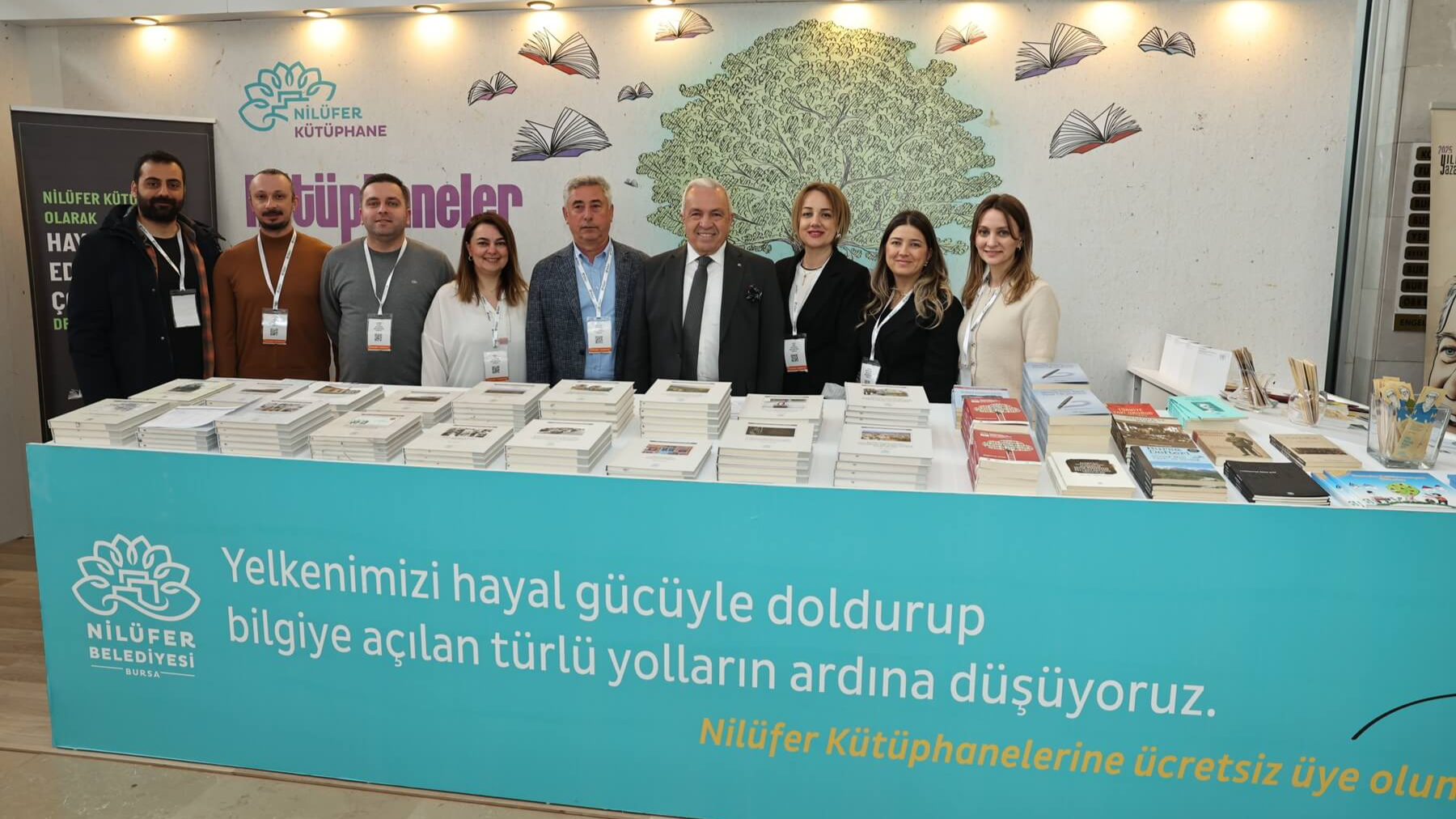 Şadi Özdemir Projeleri - Nilüfer Belediyesi Bursa 22’nci Kitap Fuarı’nda  | 