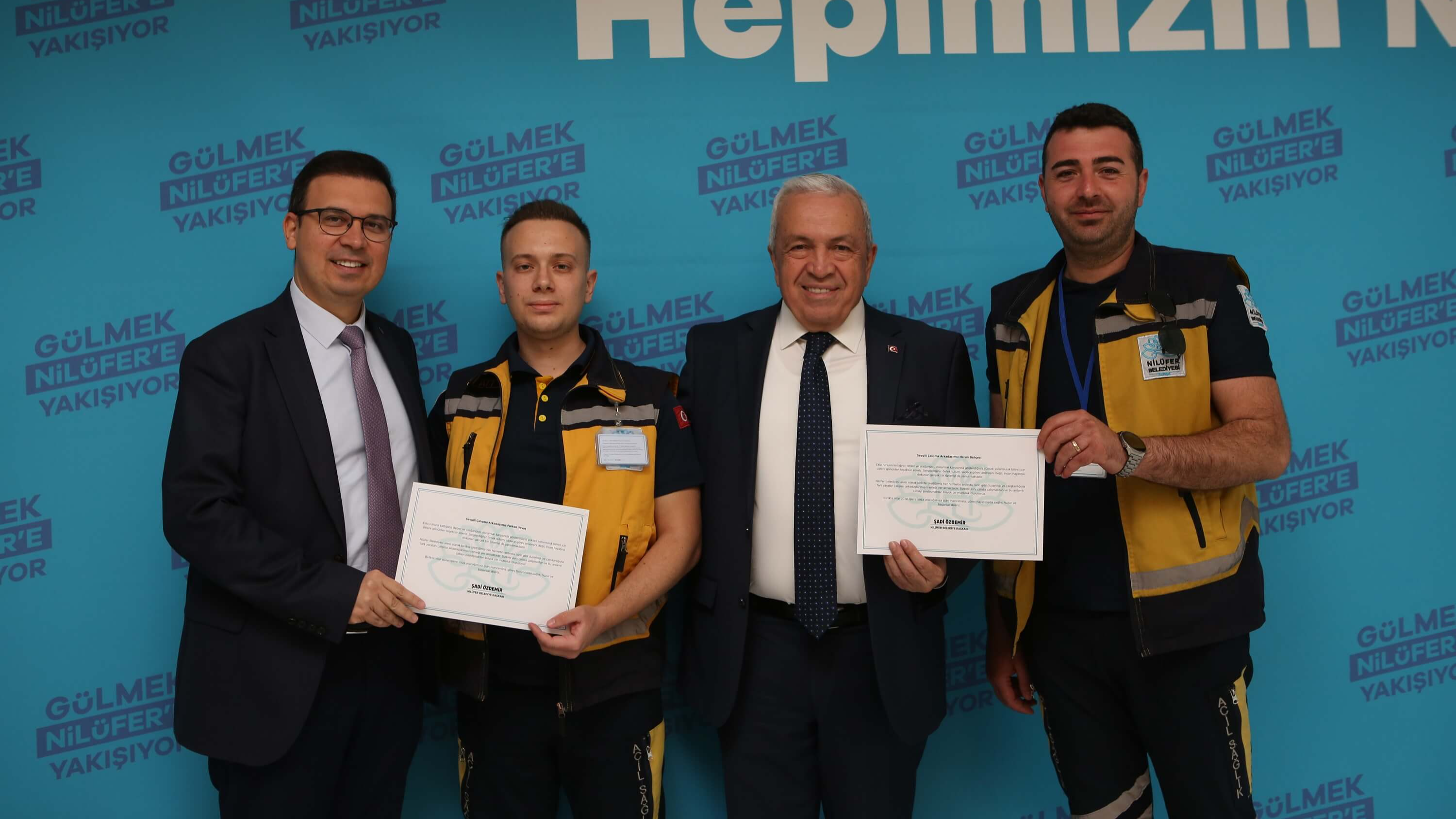 Şadi Özdemir Projeleri - Nilüfer Belediyesi personellerinden örnek davranış | 