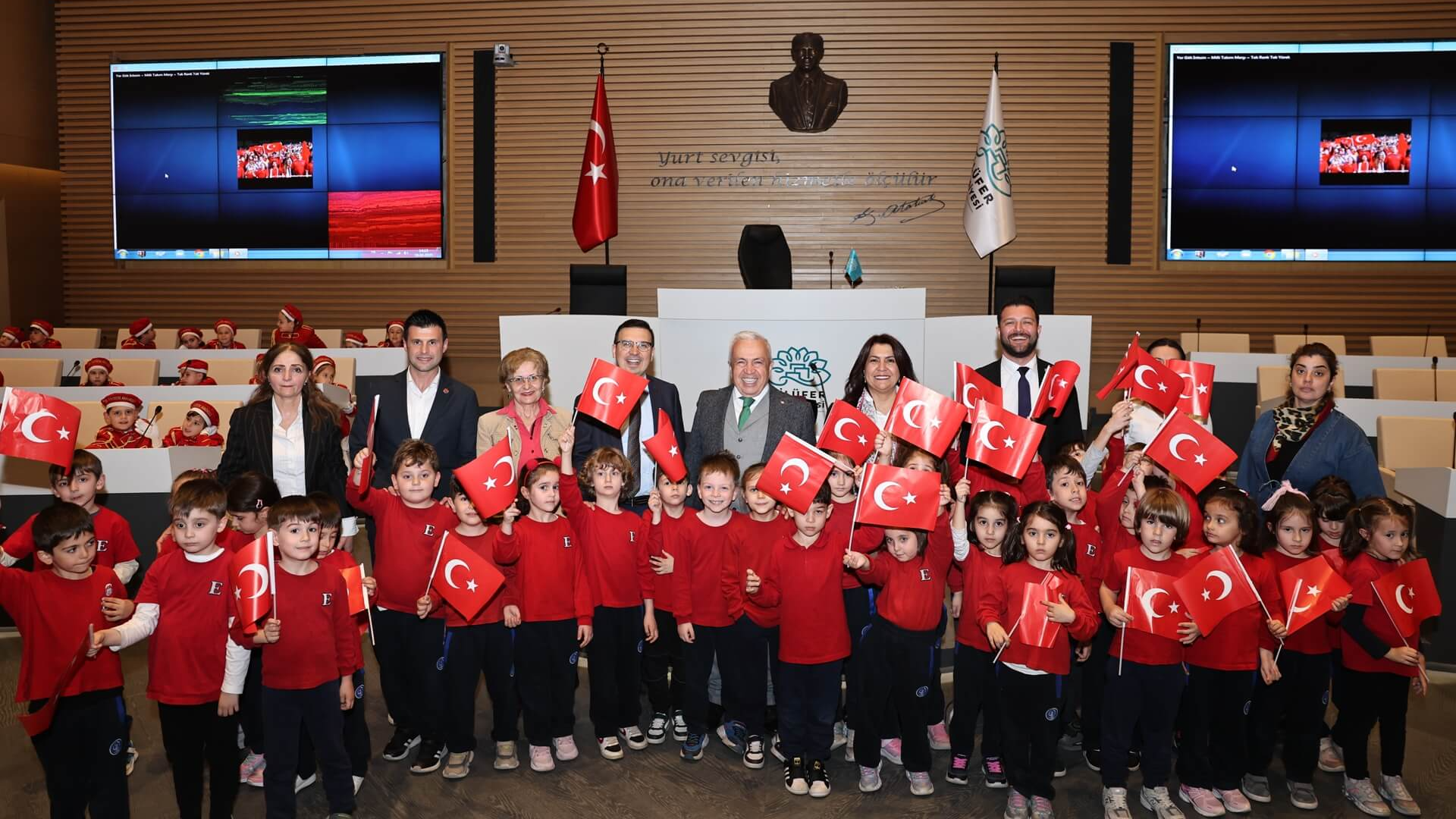 Şadi Özdemir Projeleri - Miniklerin 23 Nisan coşkusu | 