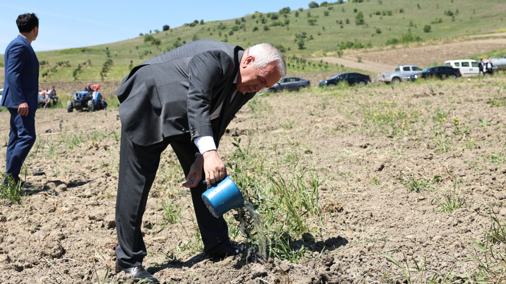 Şadi Özdemir Projeleri - Nilüfer Belediyesi Konaklı’ya 800 zeytin fidanı dikti | 