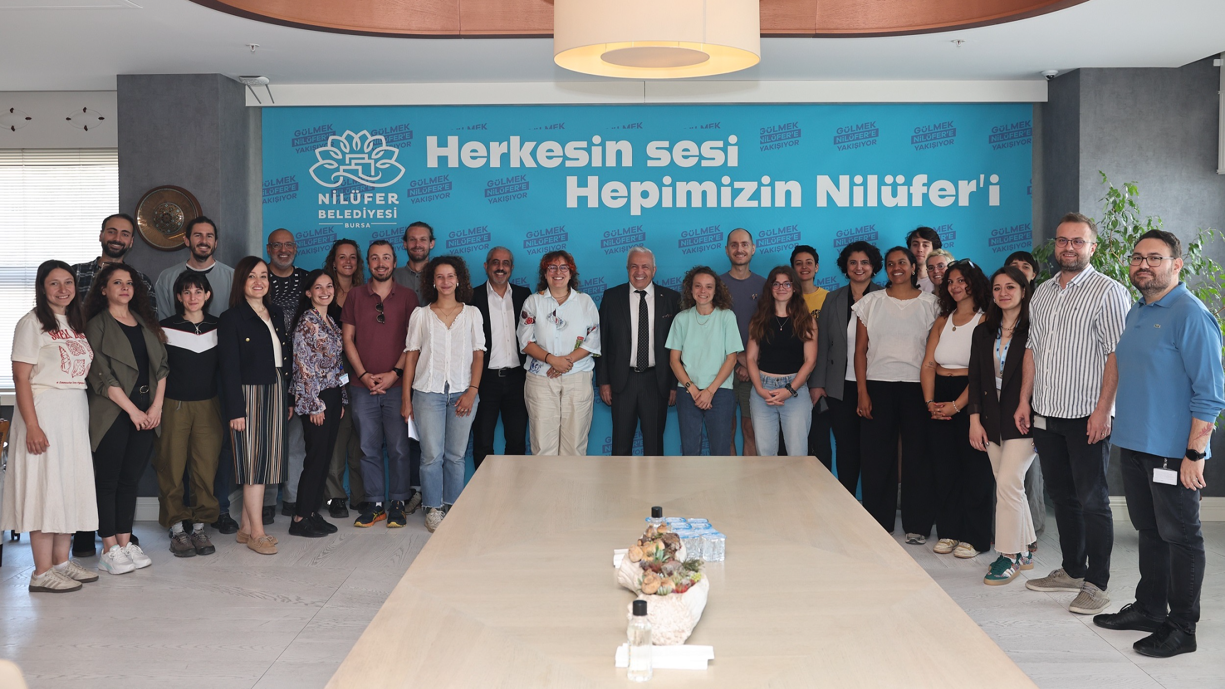 Şadi Özdemir Projeleri - Fransa’dan gelip Nilüfer’in sağlıklı gıda politikalarını incelediler | 