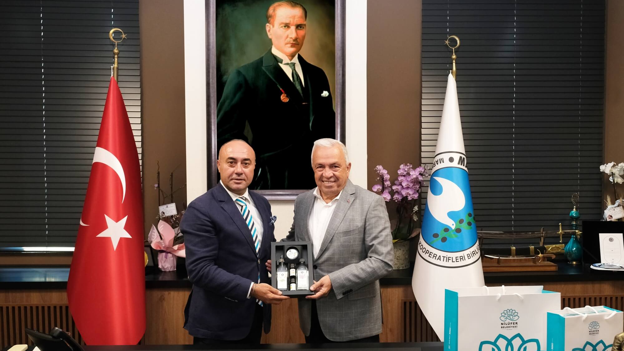 Şadi Özdemir Projeleri - Başkan Şadi Özdemir’den Marmarabirlik’e hayırlı olsun ziyareti | 