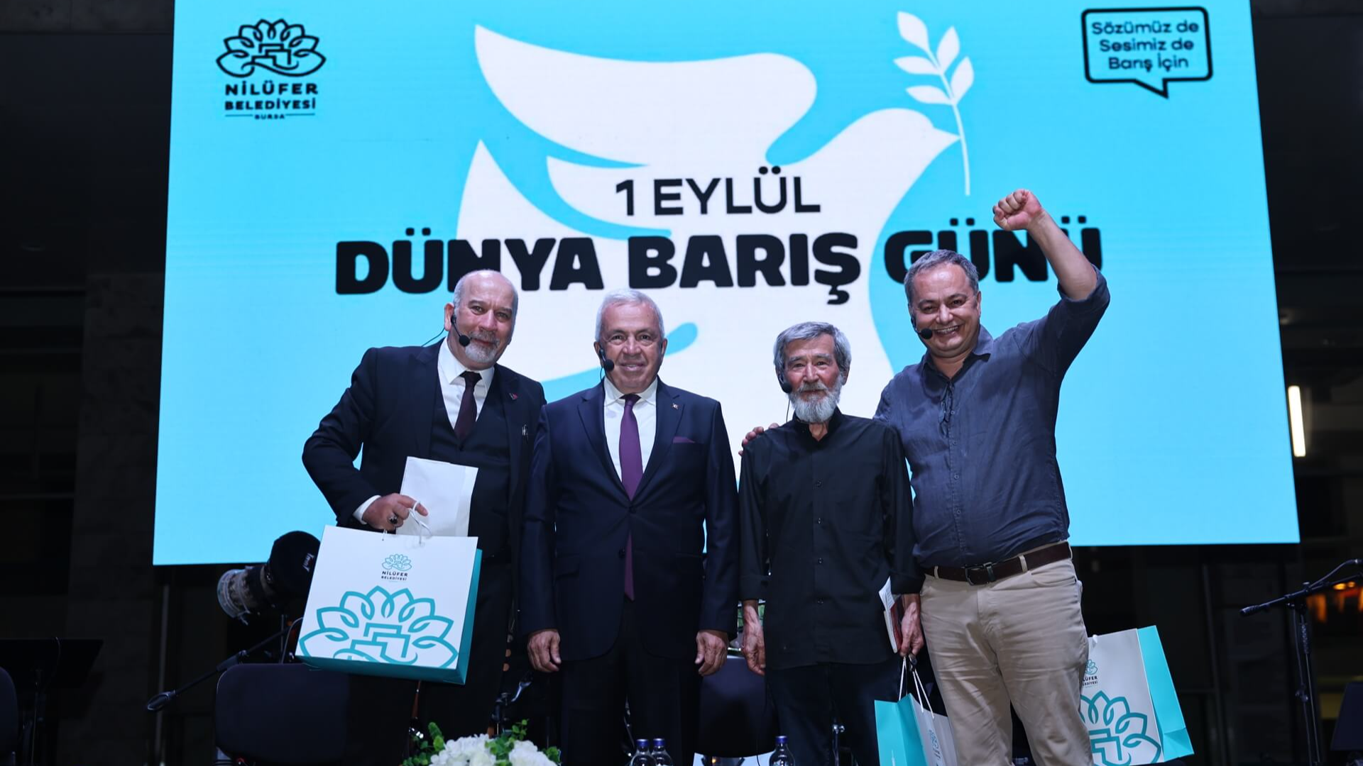 Şadi Özdemir Projeleri - Barışın sesi Nilüfer’den yükseldi  | 