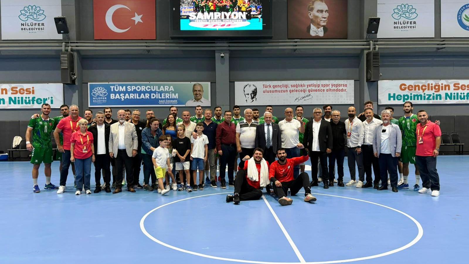 Şadi Özdemir Projeleri - Nilüfer Belediyespor ikide iki yaptı | 