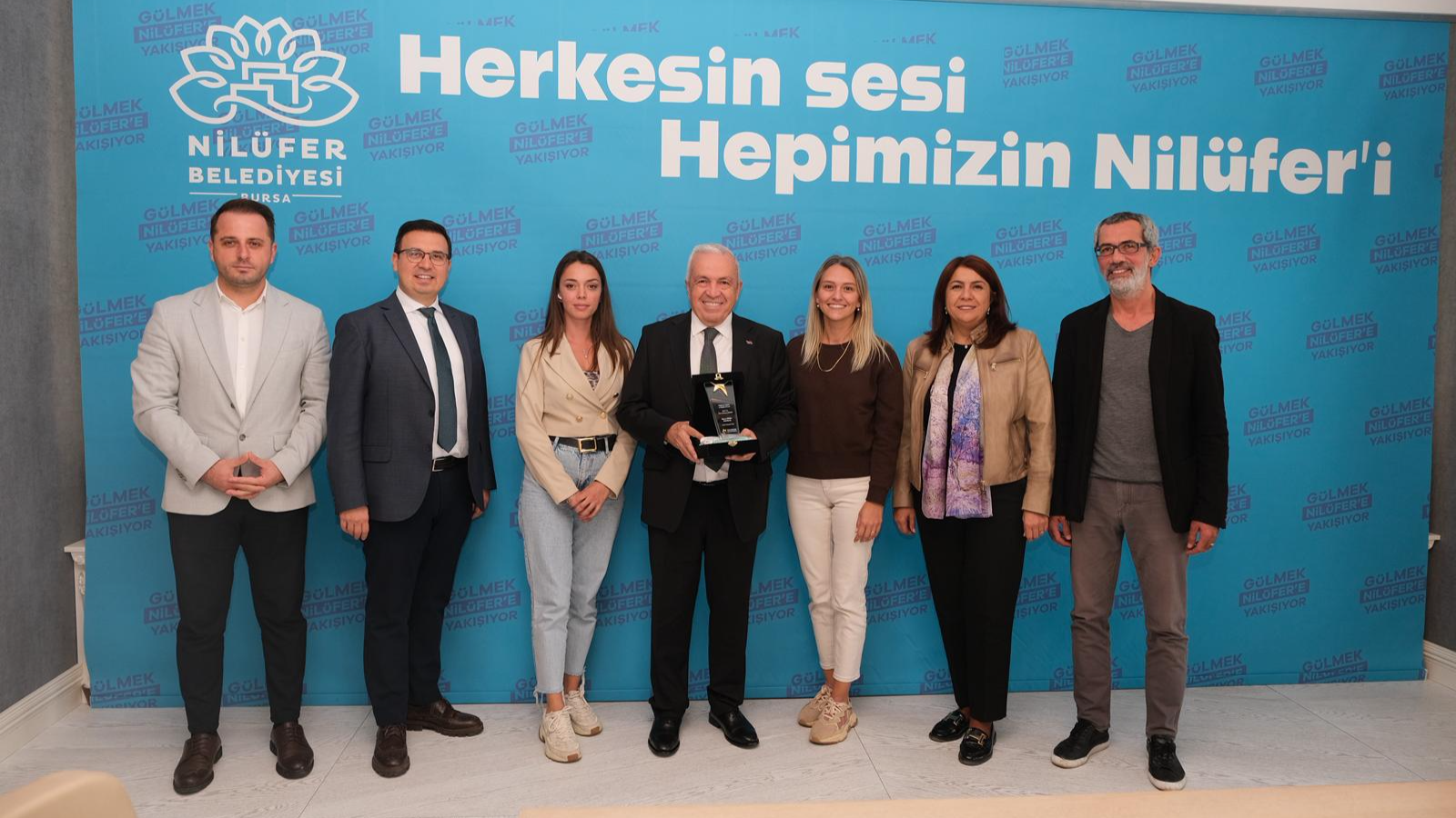 Şadi Özdemir Projeleri - Nilüfer Belediyesi’ne “Altın Dokunuş Ödülü”  | 