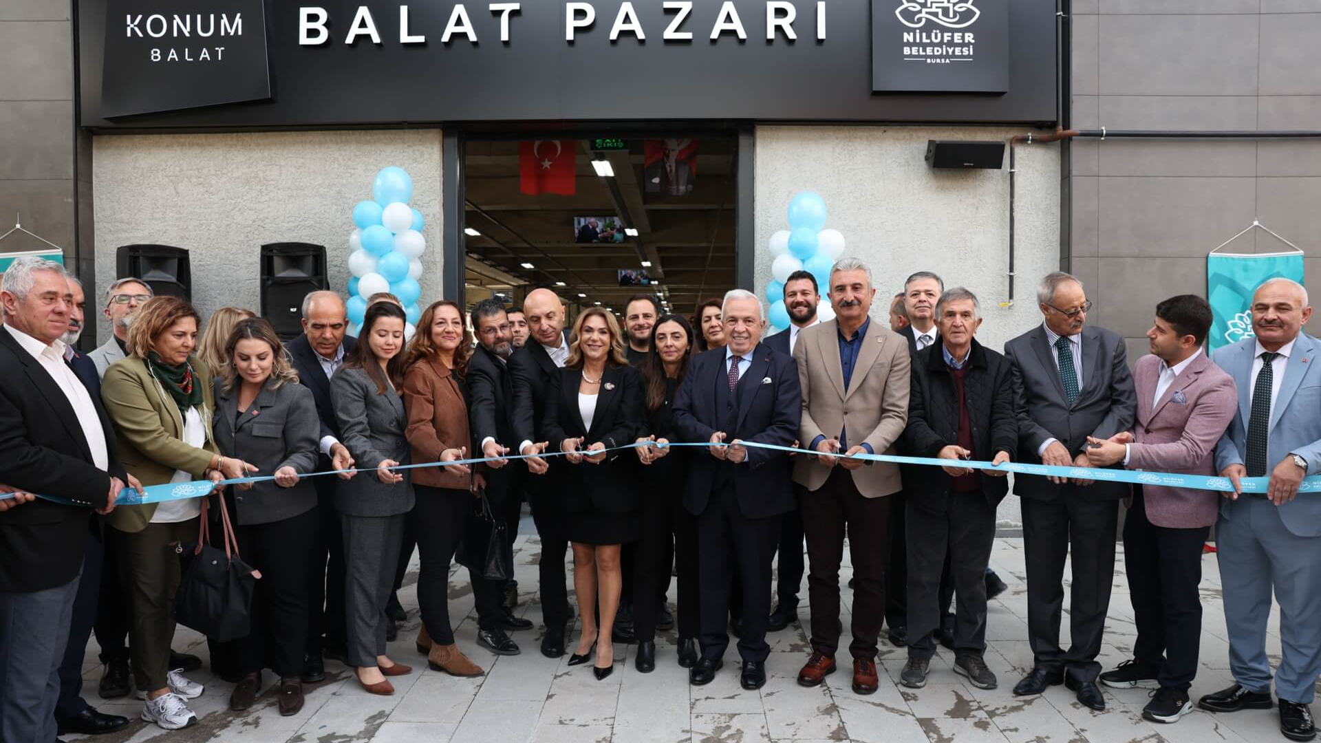 Şadi Özdemir Projeleri - Nilüfer’in modern pazar alanı Balat’ta hizmete açıldı | 