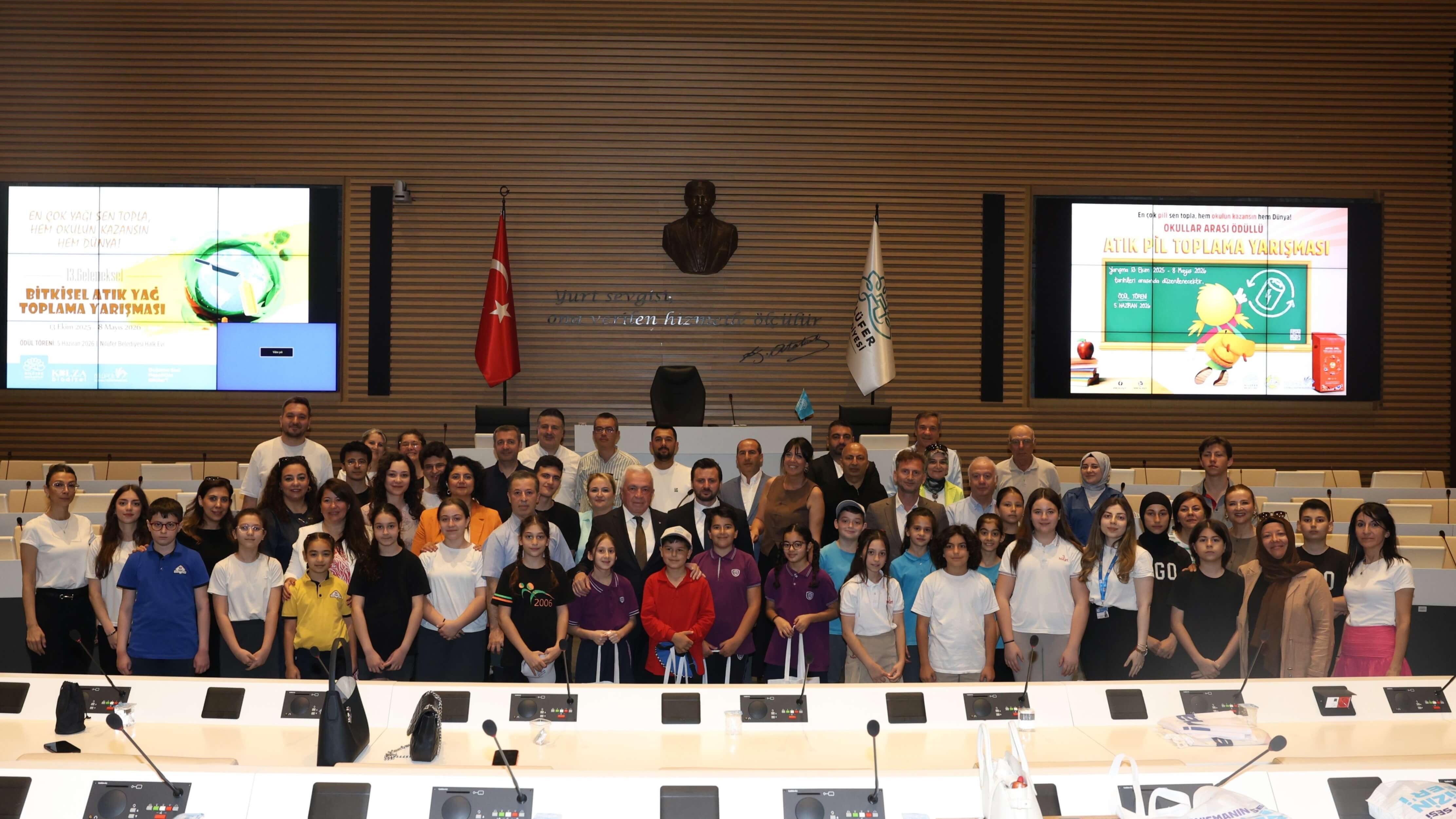 Şadi Özdemir Projeleri - Nilüfer’de çevre kahramanları ödüllendirildi  | 