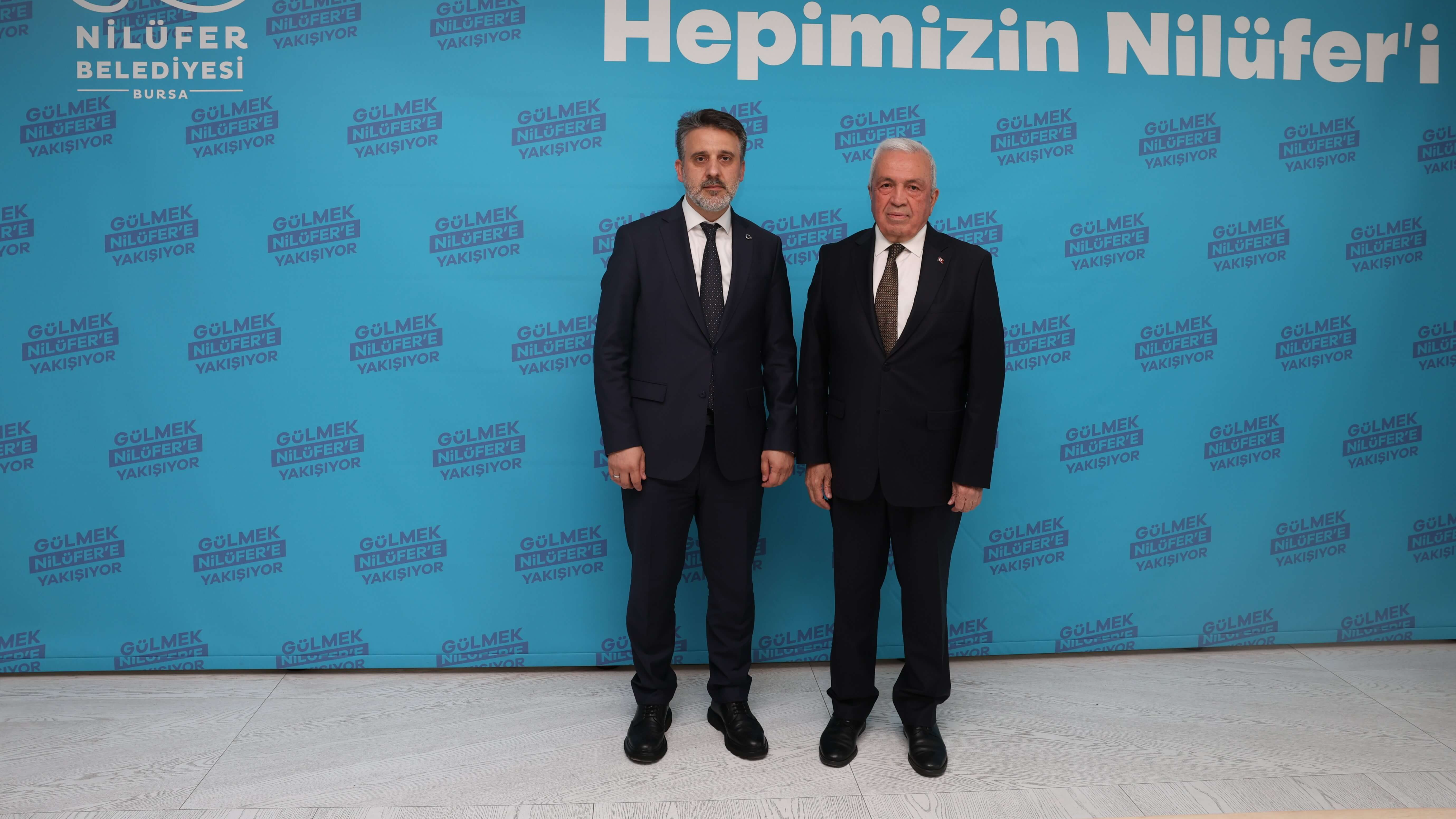 Şadi Özdemir Projeleri - Başkan Şadi Özdemir, Şahin Biba'yı Ağırladı | 