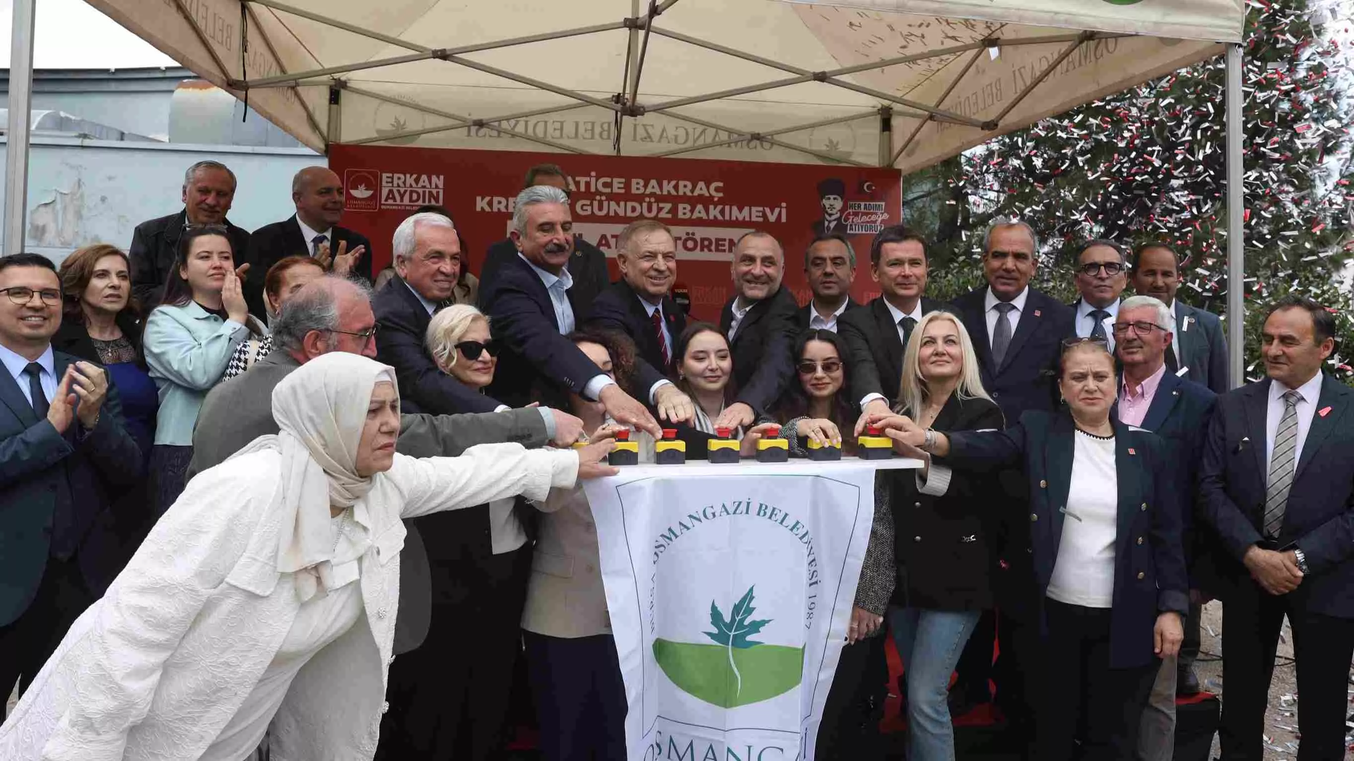 Şadi Özdemir Galeri - 9 Mayıs 2026 Fotoğraflar - Osmangazi Belediyesi Kreş Temel Atma Töreni