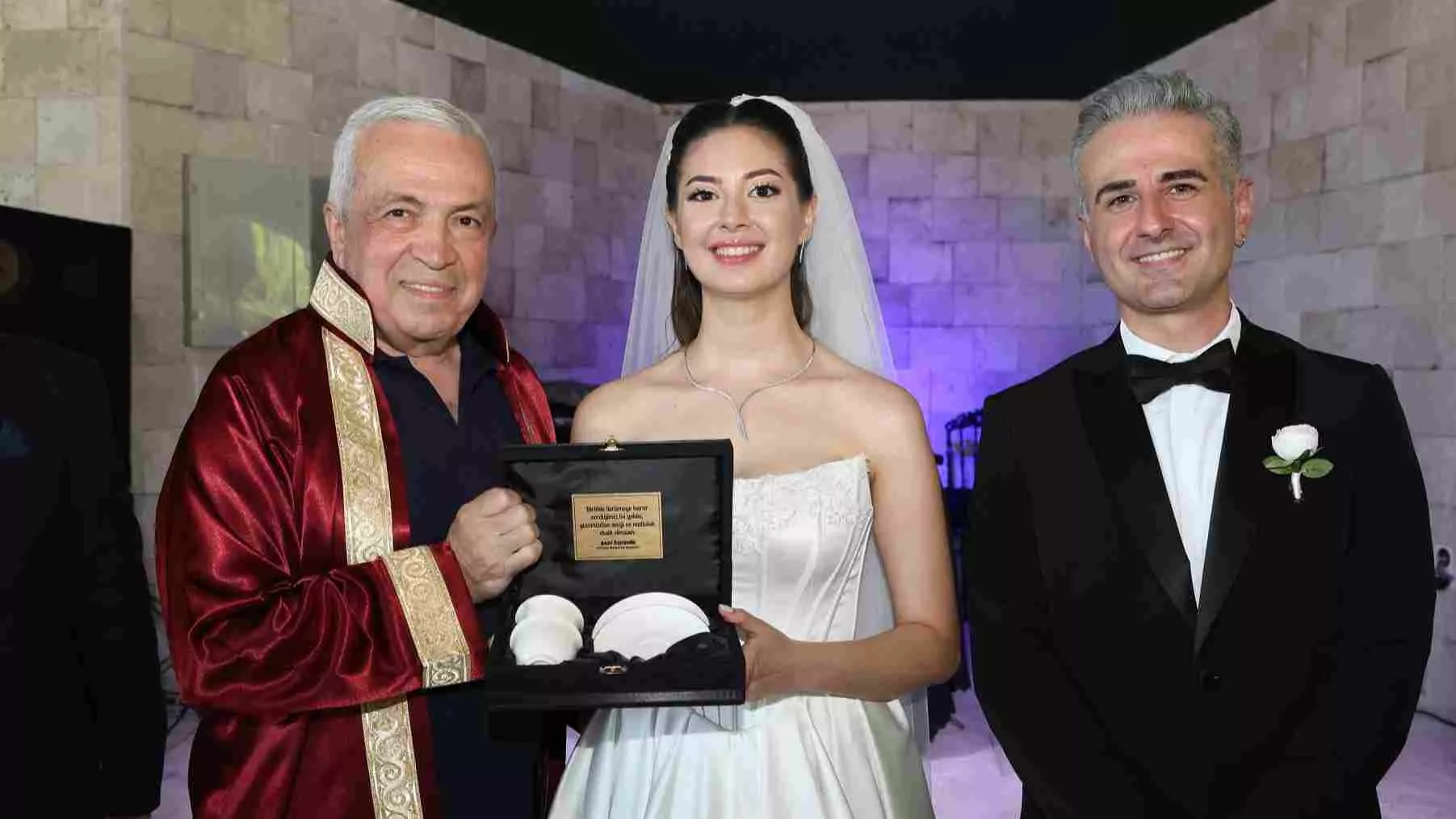 Şadi Özdemir Galeri - 28 Haziran 2026 Fotoğraflar - Çağatay Güven ile Seray Özyıldırım çiftinin nikah töreni