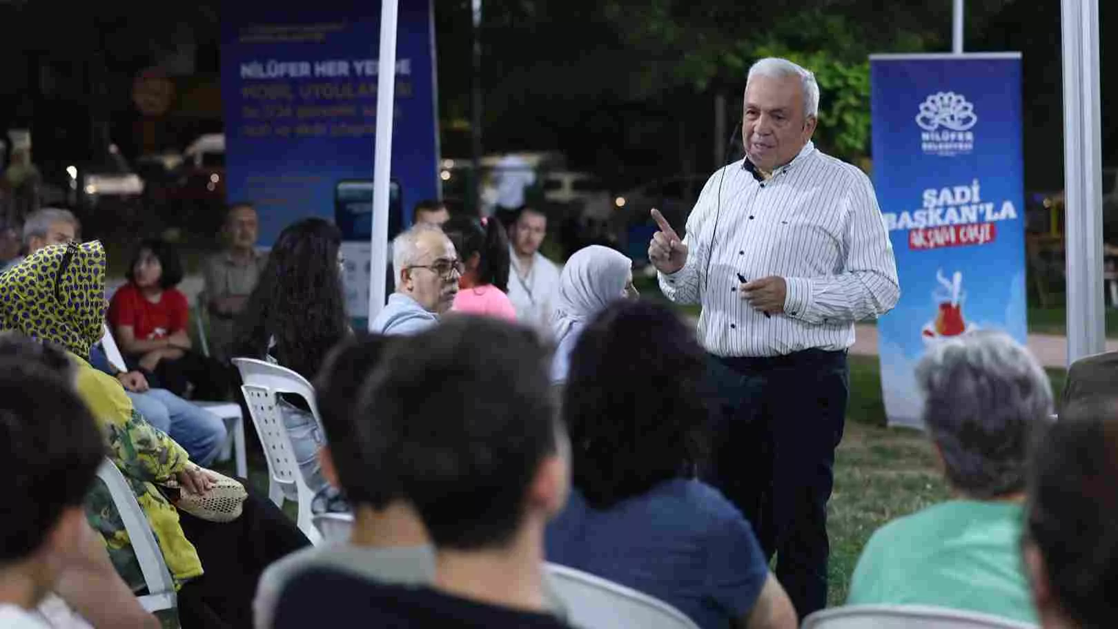 Şadi Özdemir Galeri - 5 Ağustos 2026 Fotoğraflar - Şadi Başkan'la Akşam Çayı Buluşması - Esentepe Mahallesi