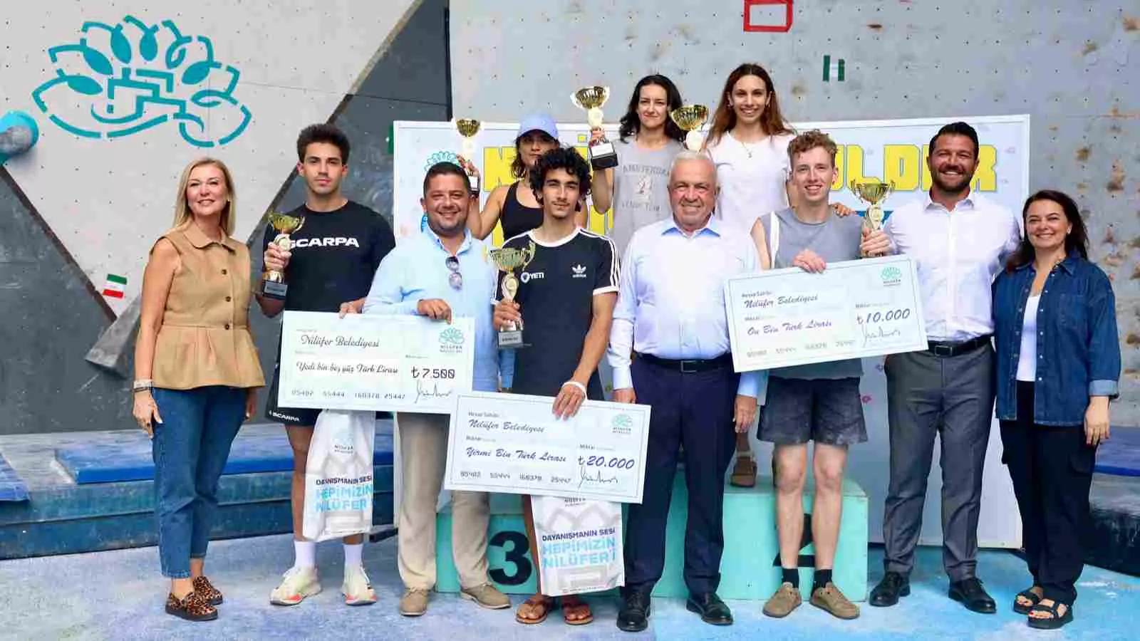 Şadi Özdemir Galeri - 13 Eylül 2026 Fotoğraflar - Nilüfer Boulder Yarışması Ödül Töreni