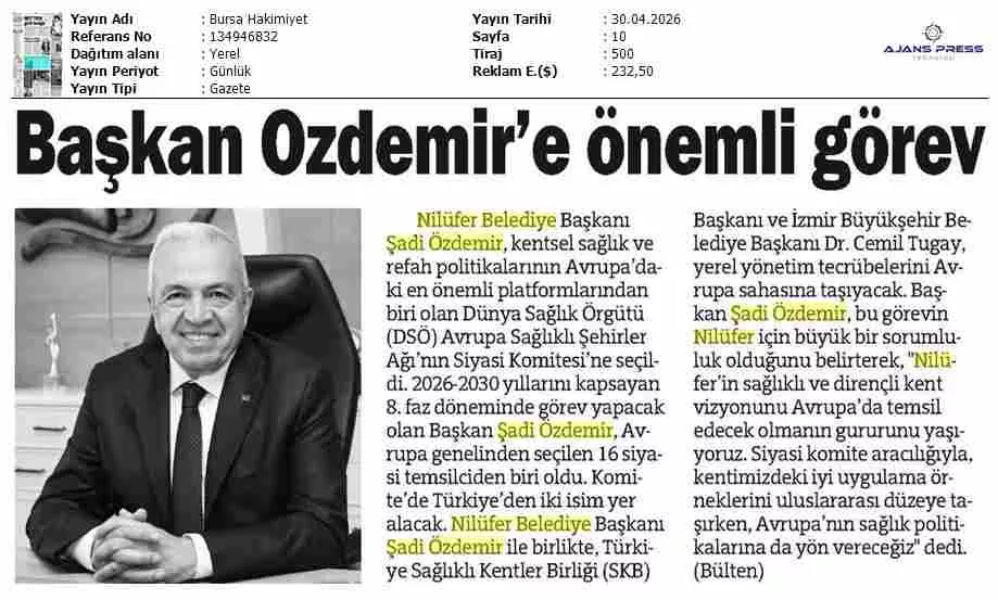 Şadi Özdemir Galeri - Bursa Hakimiyet 