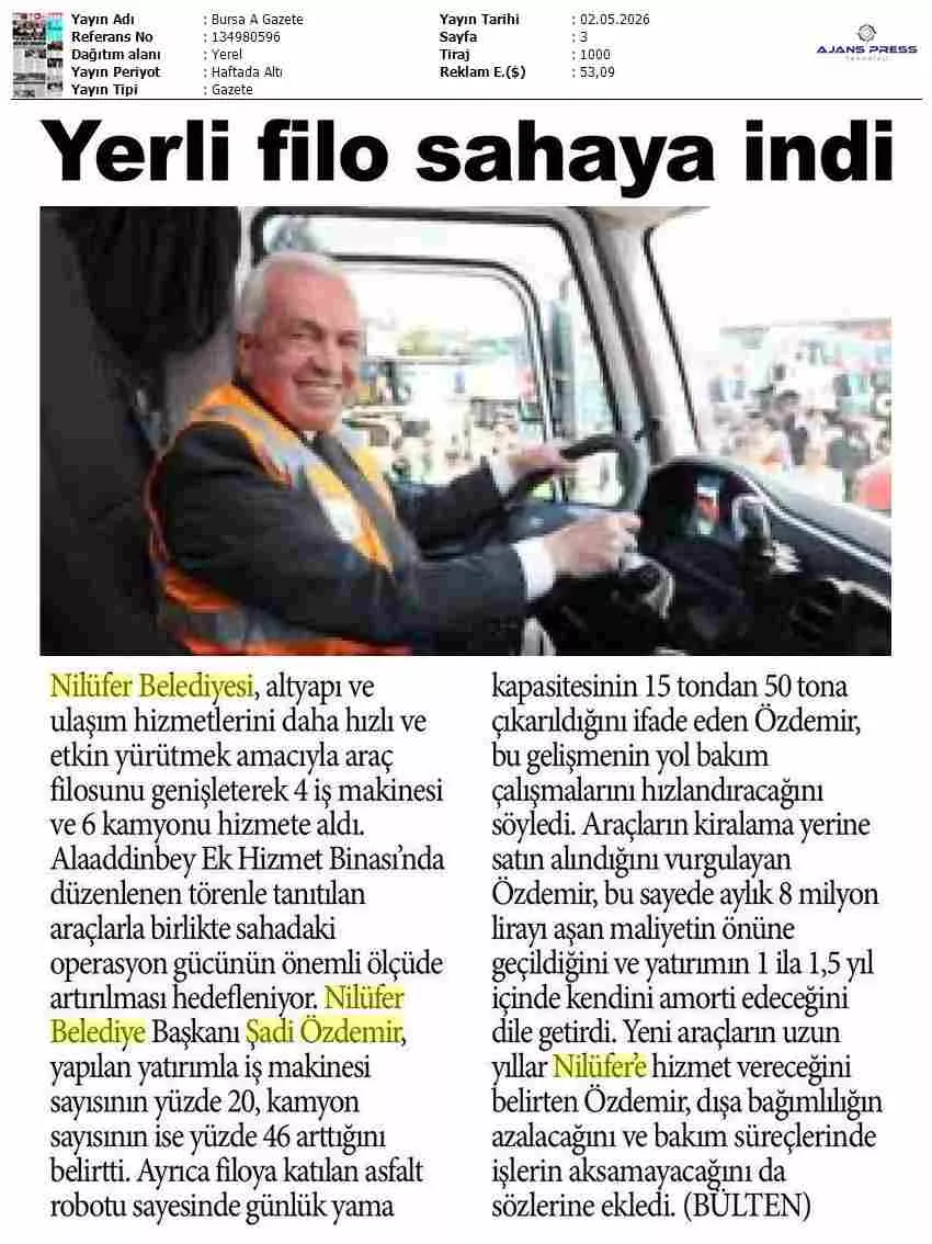 Şadi Özdemir Galeri - Bursa A Gazete 