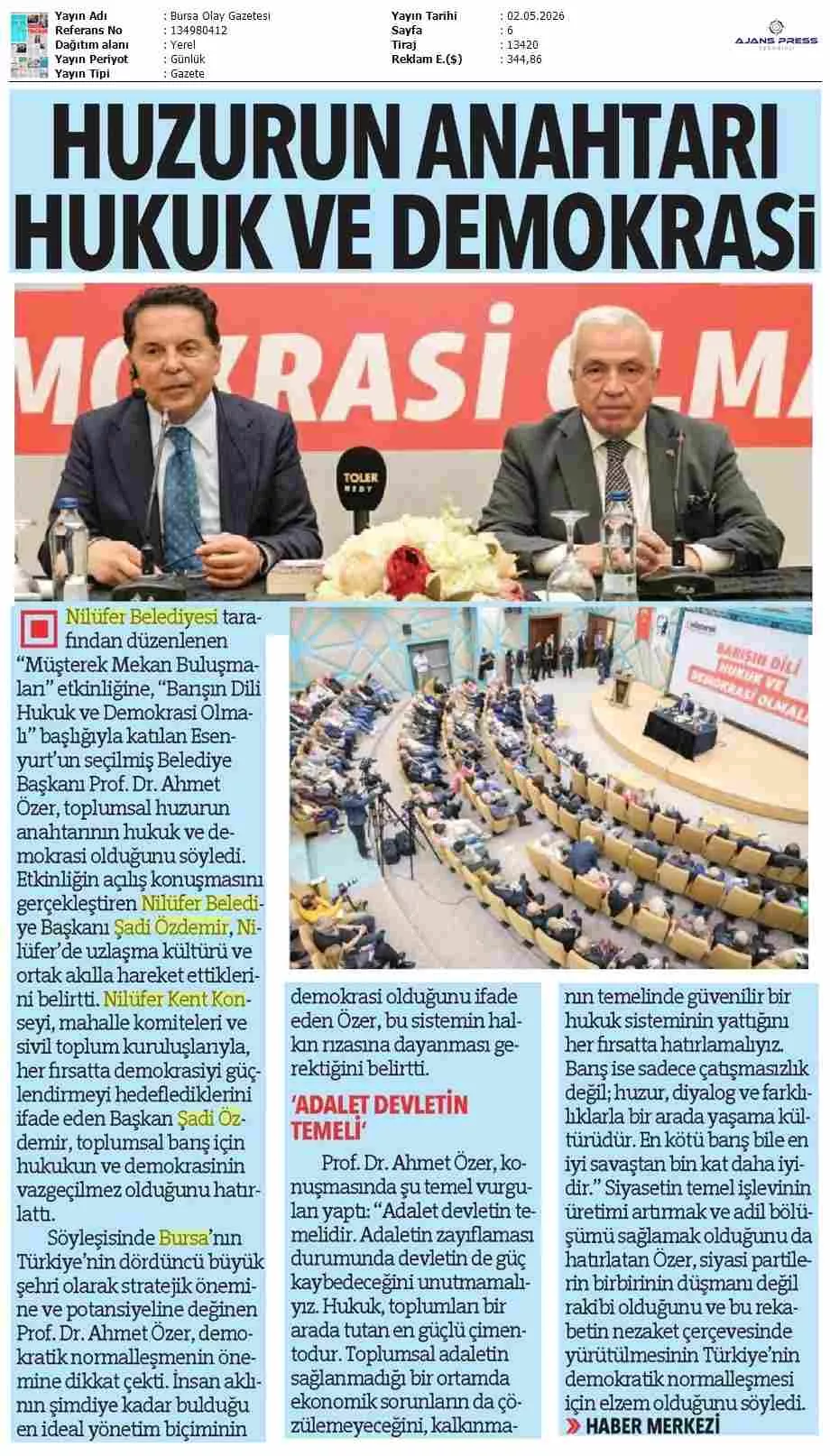 Şadi Özdemir Galeri - Olay Gazetesi 