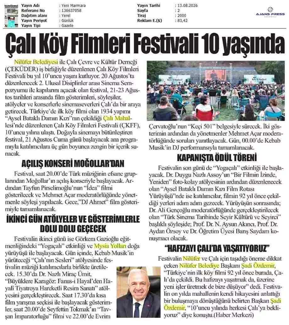 Şadi Özdemir Galeri - Yeni Marmara 